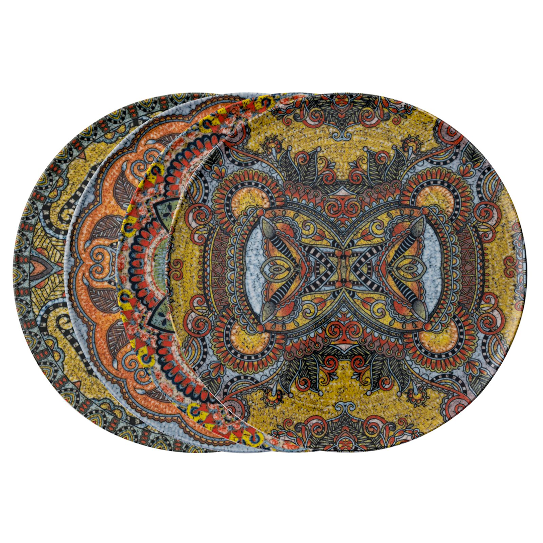 Serviço de Jantar Padrão Mandala