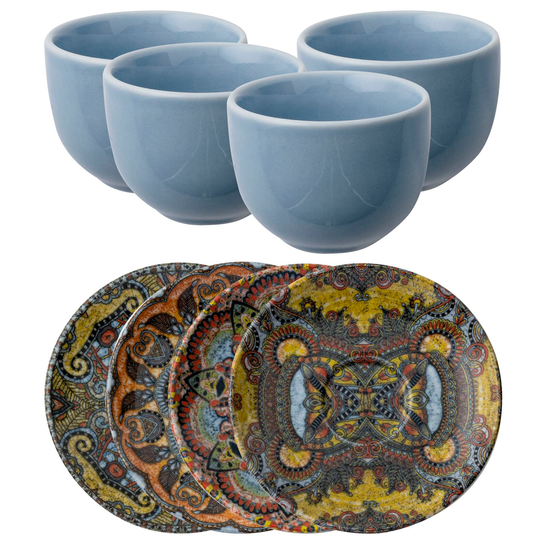 Serviço de Jantar Padrão Mandala