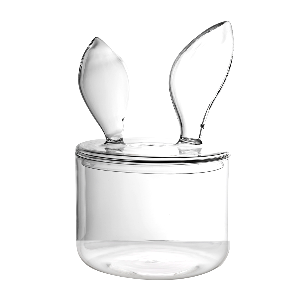 Bunny Glass Box