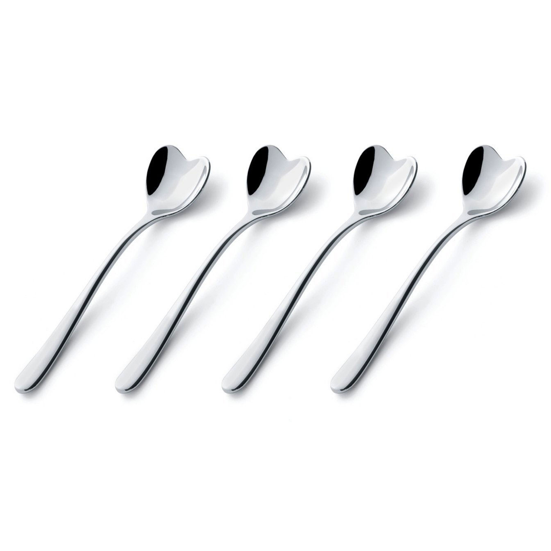 Set of 4 Big Love Coffee Spoons