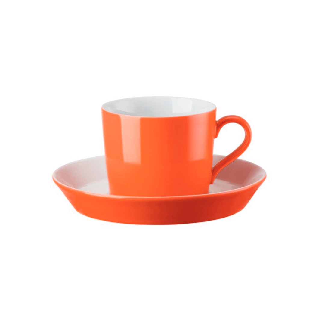 Mokka Coffee Cup with Tric Saucer