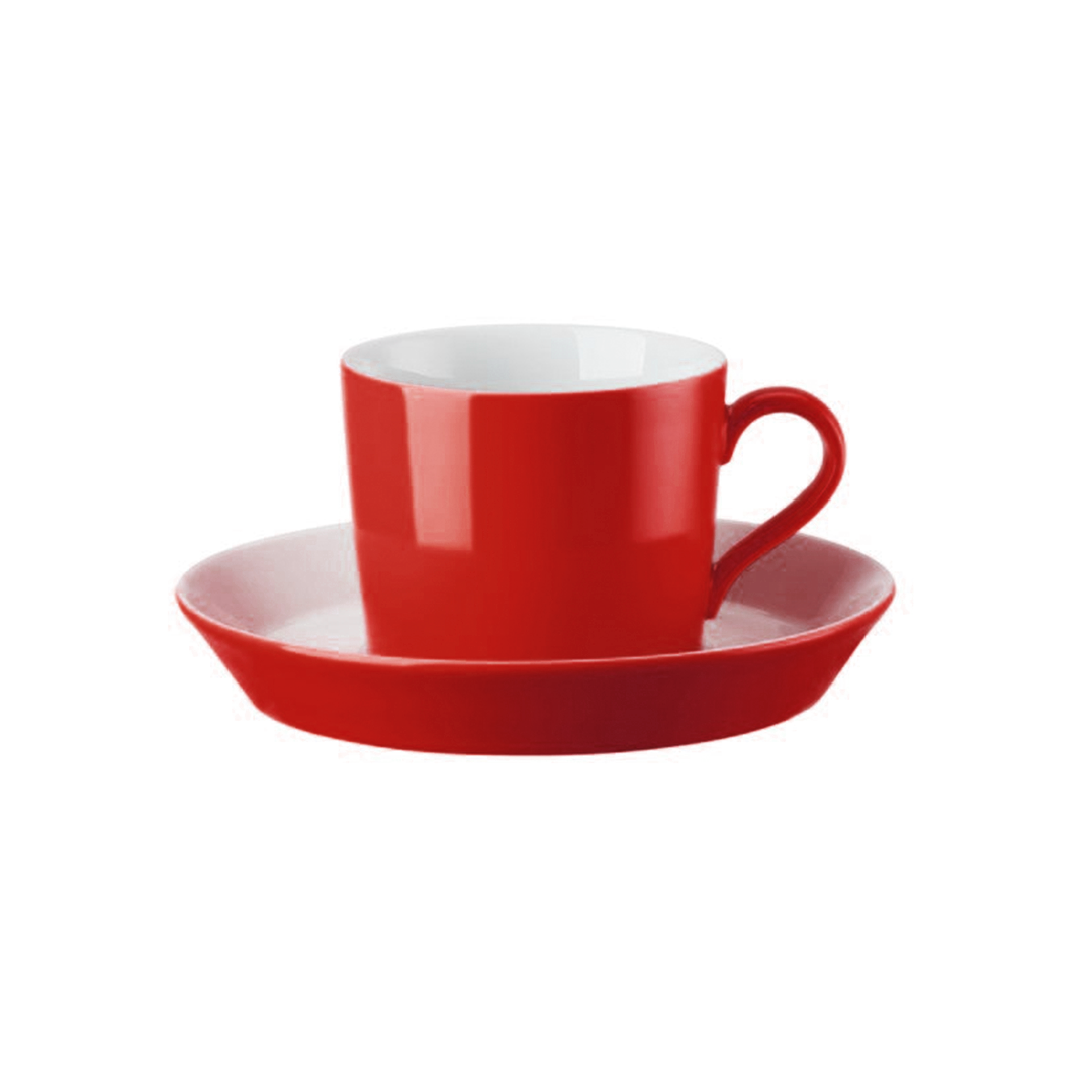 Mokka Coffee Cup with Tric Saucer