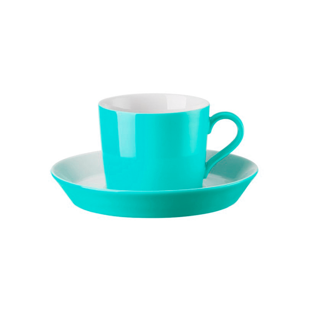 Mokka Coffee Cup with Tric Saucer