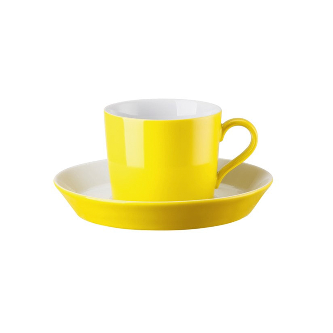 Mokka Coffee Cup with Tric Saucer