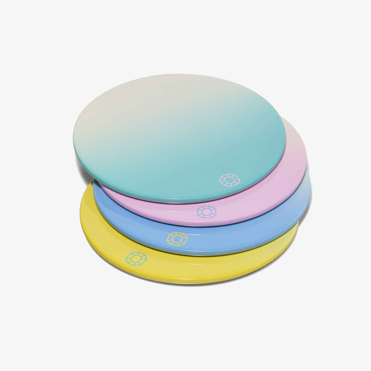 Octogone Colors of Joy Pastel Coasters