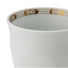 Caneca gold white