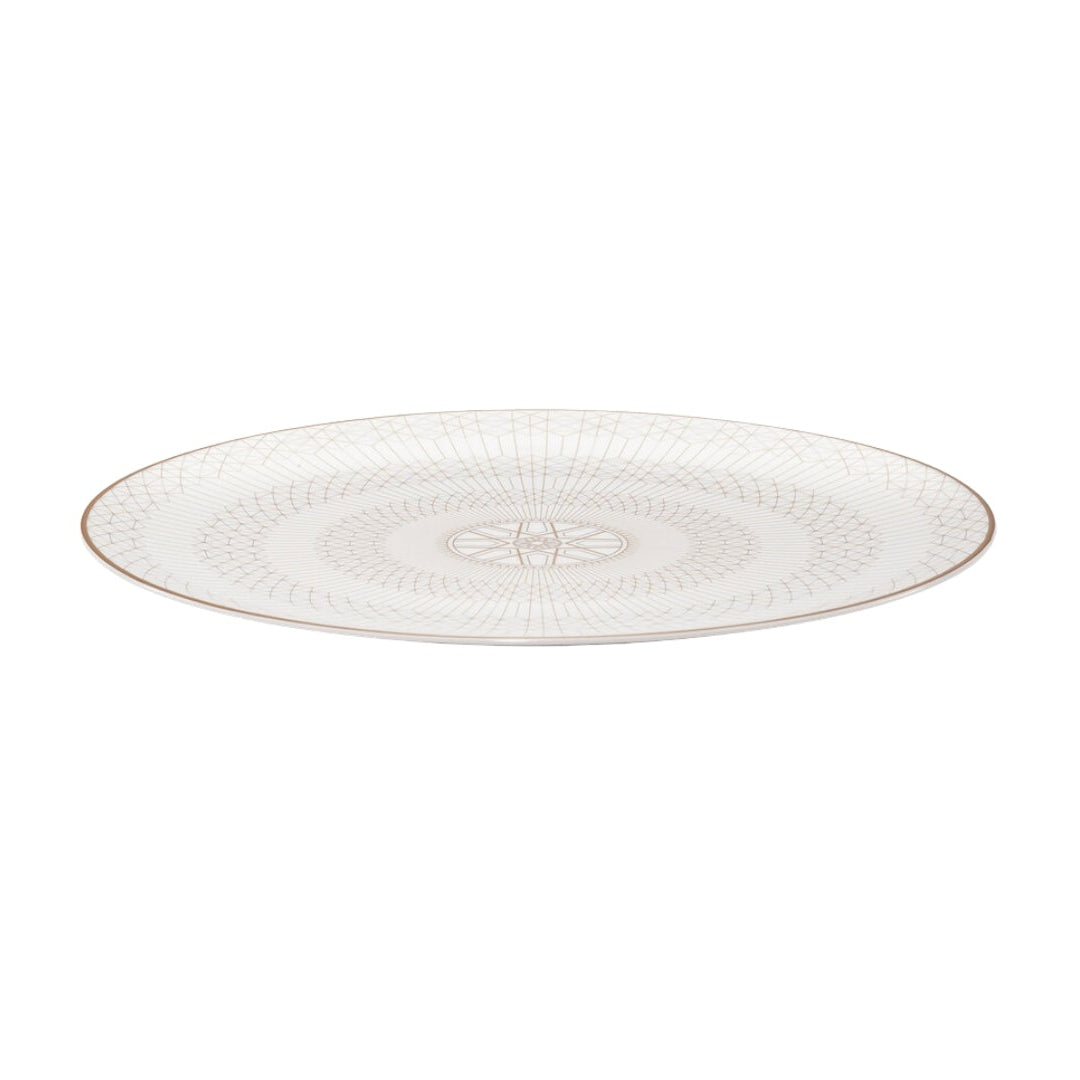 Prato marcador 31cm gold