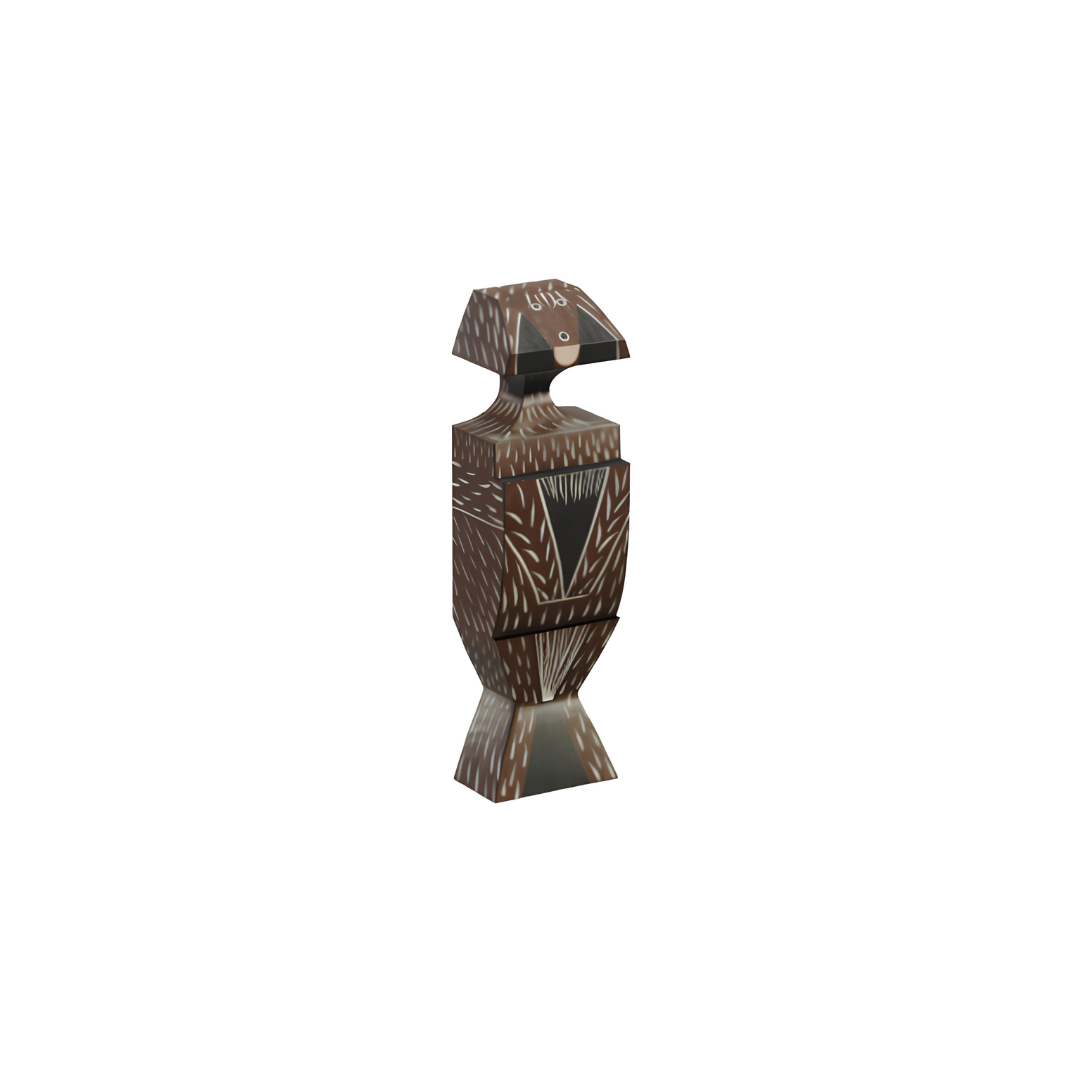 Boneco Wooden Doll Cat & Dog