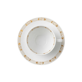 Chávena de Café com Pires Gold