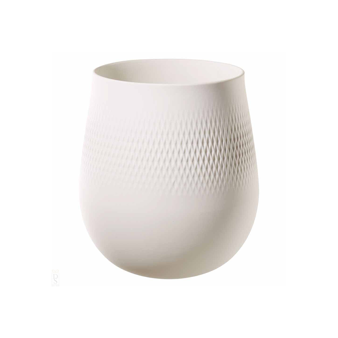 Collier White Carré vase