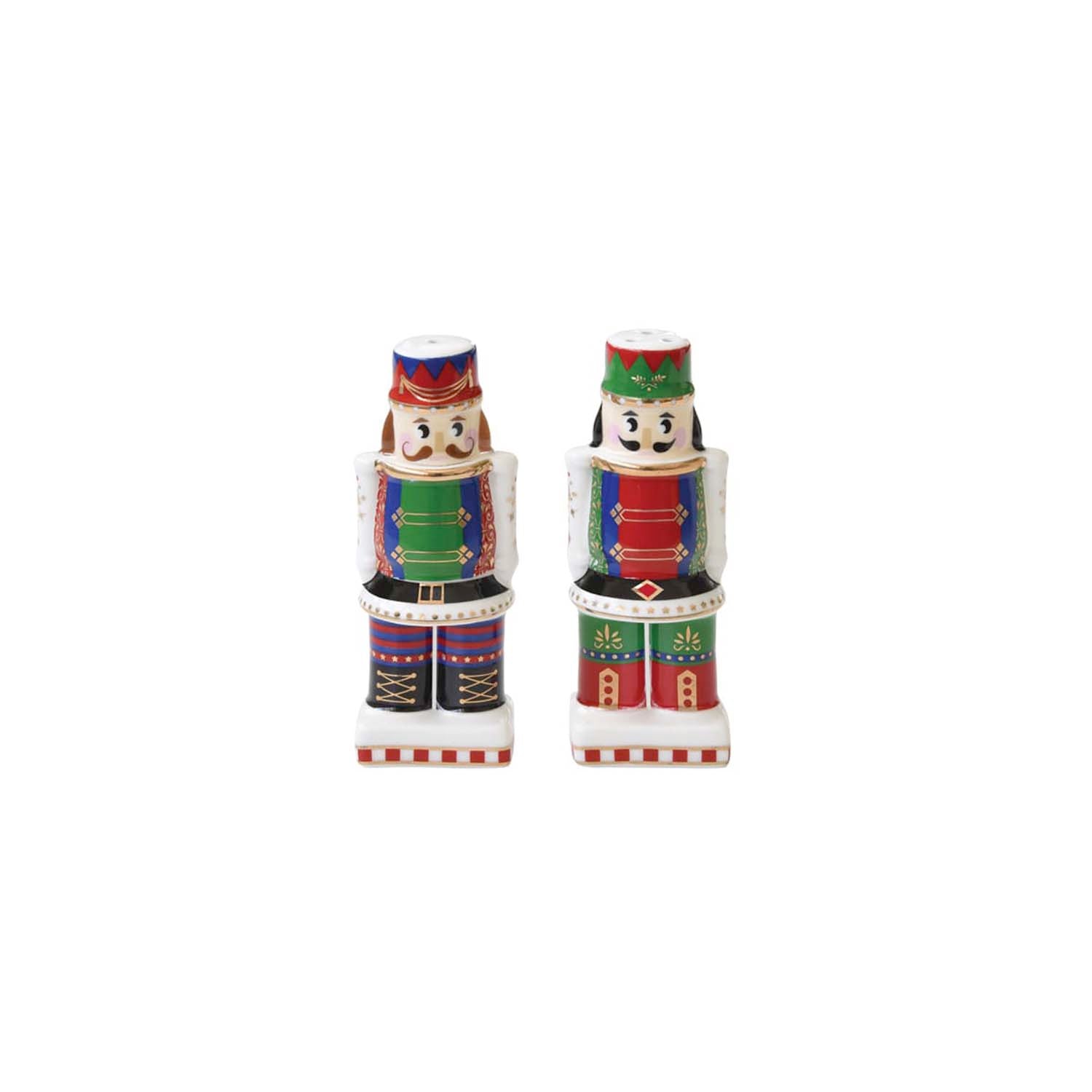 Salt and Pepper Shakers Nutcracker Soldiers