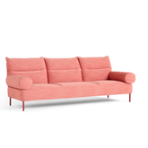 Pandarine 3 Seater Sofa with Cylindrical Arms