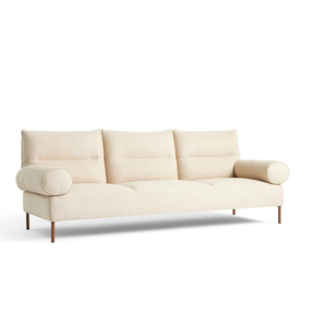 Pandarine 3 Seater Sofa with Cylindrical Arms