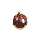 Gradient Christmas Tree Balls with Beads