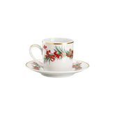 Aida Yule Coffee Cup and Saucer