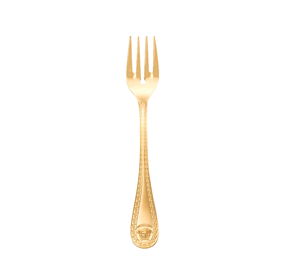 Medusa Cutlery Gold flatware set