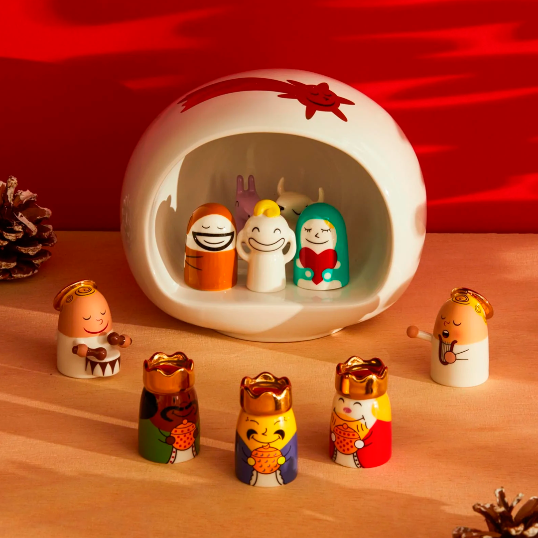Presépio Crib Nativity com 10 Figuras