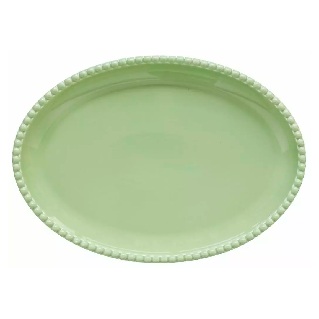 Tiffany Green Oval Platter