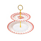 Prato de 2 Andares Christmas Wonderland