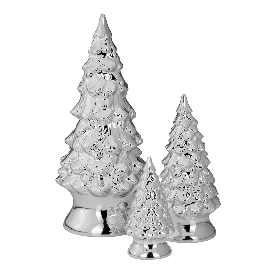 Silver Decorative Christmas Tree