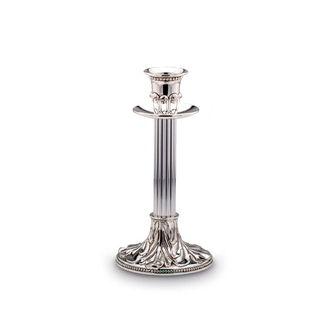 Silver Plated Candlestick 23.2 cm