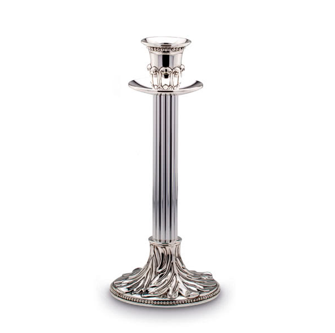 Silver Plated Candlestick 26.4 cm
