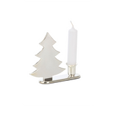 Candlestick with Christmas Tree