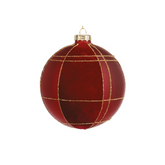 Red and Gold Christmas Tree Ball