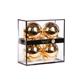 Set of 4 Golden Tree Balls