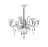 Lustre 8 Lâmpadas Suspensão Mille Nuits