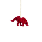 Red Animal Christmas Tree Decorations