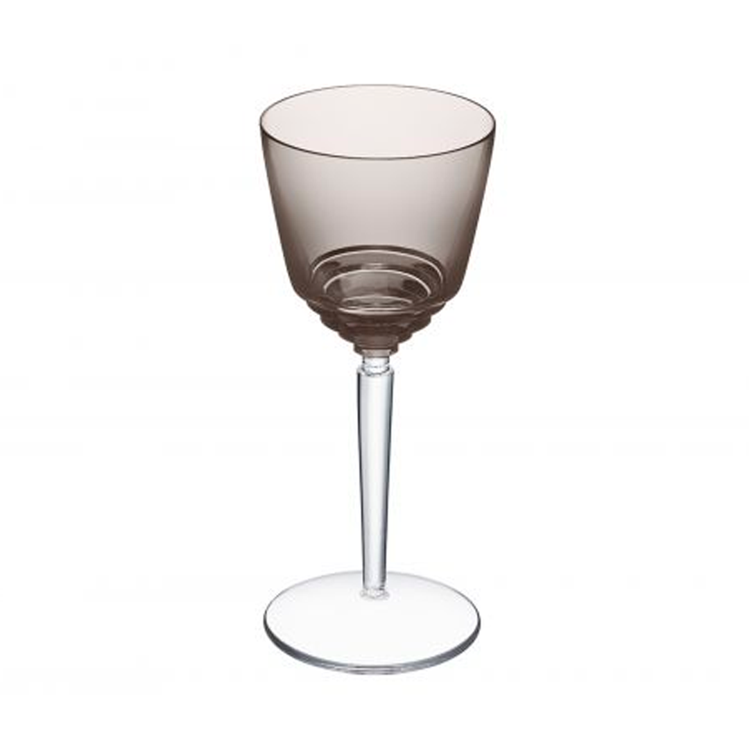 Gray Oxymore Wine Glass