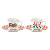 Set of 2 Polar Express Coffee Cups