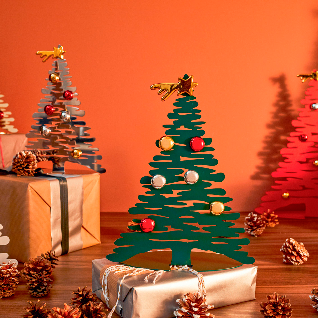 Árvore de Natal Decorativa Bark for Christmas Dourado