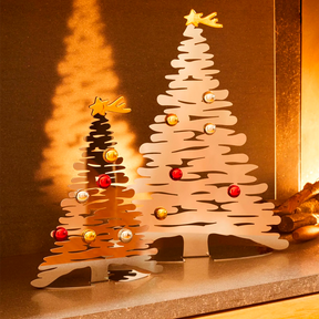 Árvore de Natal Decorativa Bark for Christmas Prateado