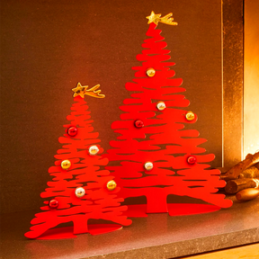 Árvore de Natal Decorativa Bark for Christmas Prateado