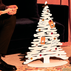 Árvore de Natal Decorativa Bark for Christmas Vermelho