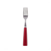 Dessert Fork with Red Handle