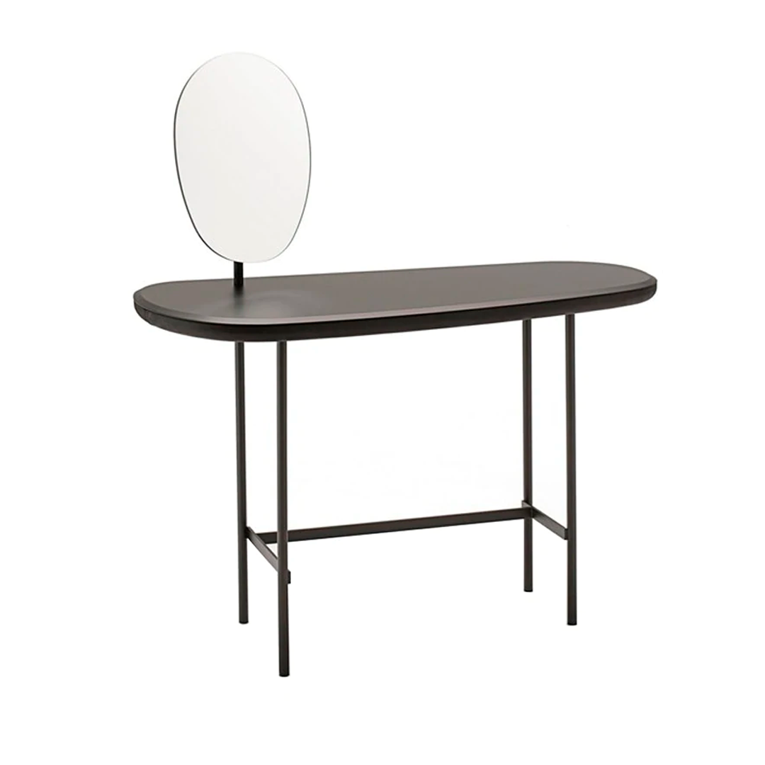 Pebble Table - Vanity with Mirror