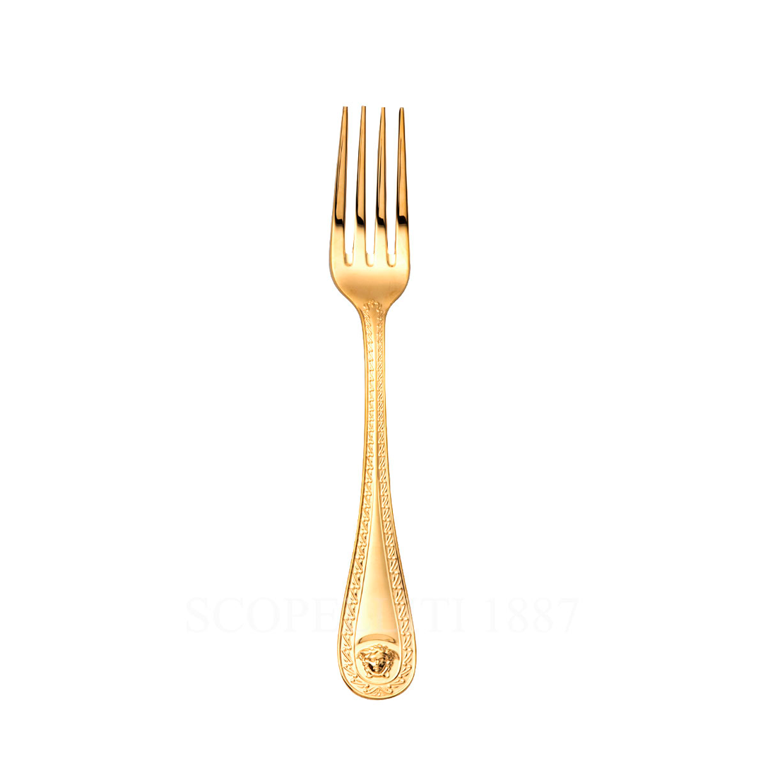 Medusa Cutlery Gold flatware set