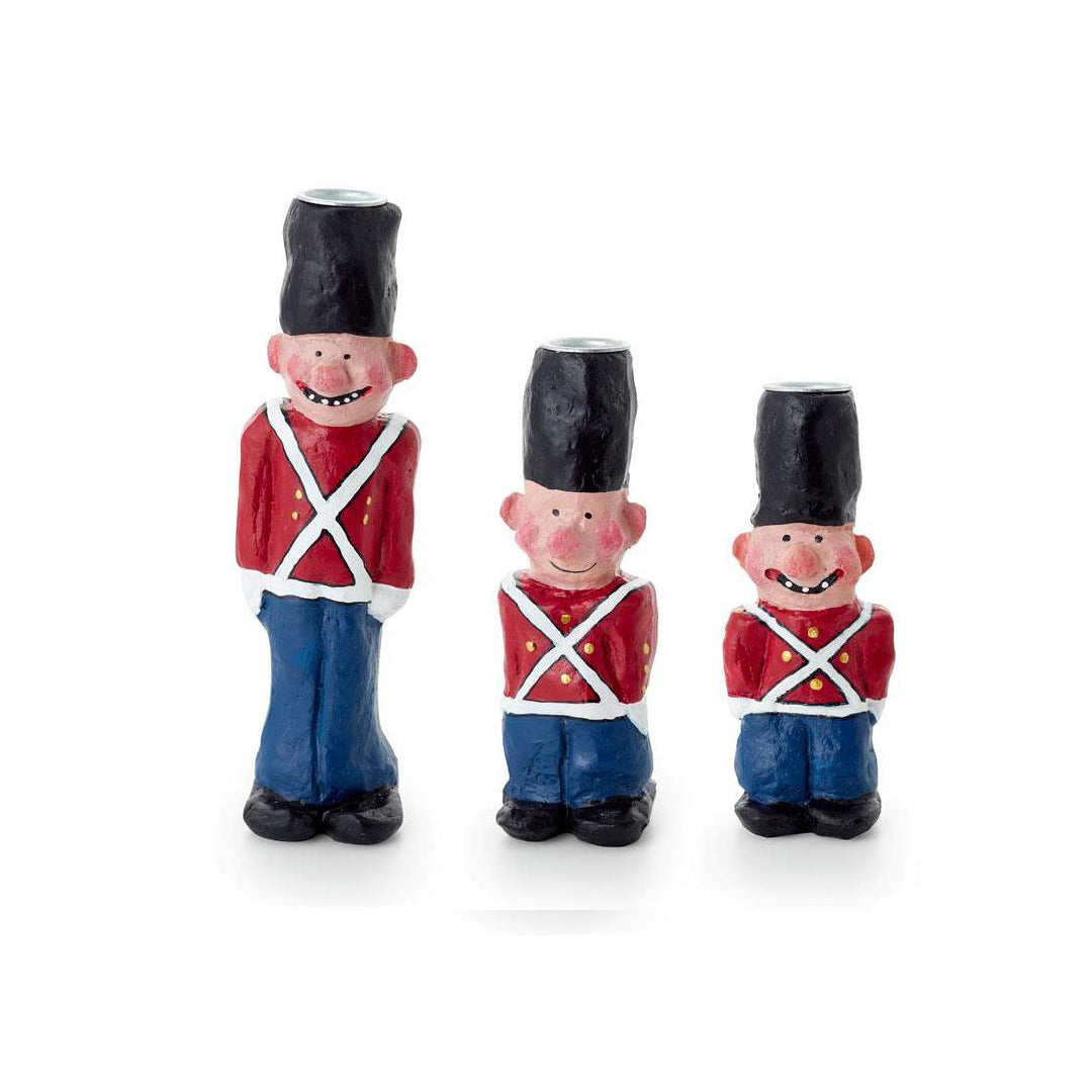 Christmas Soldiers Candlestick