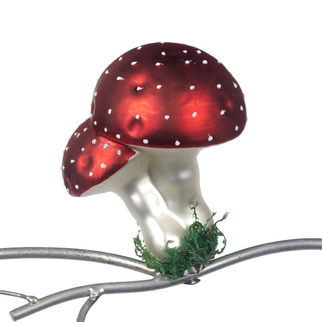 Cogumelos Decoração de Árvore de Natal