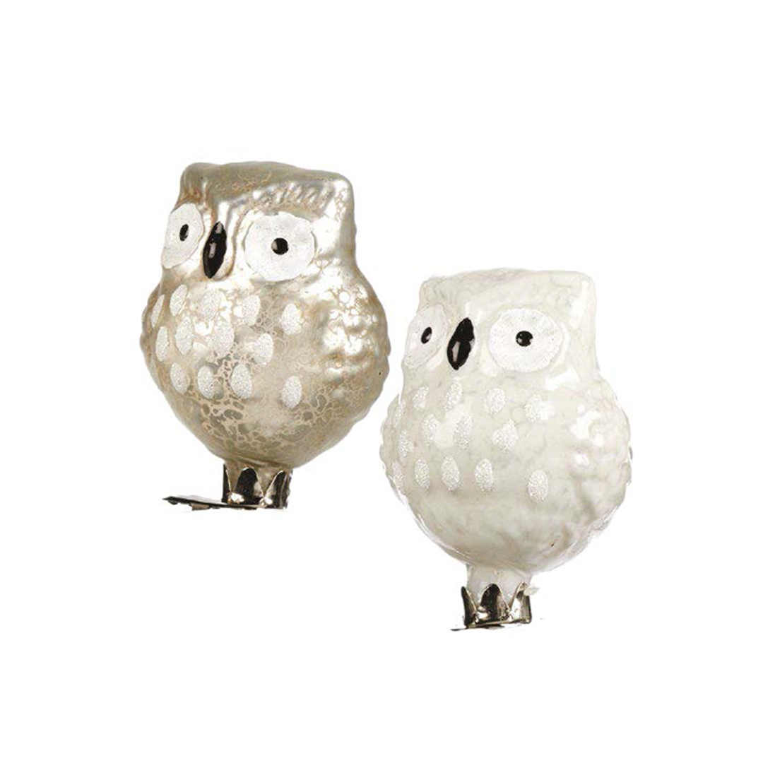 Decorative Owls with Clip