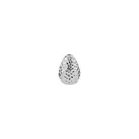 silver pine cone