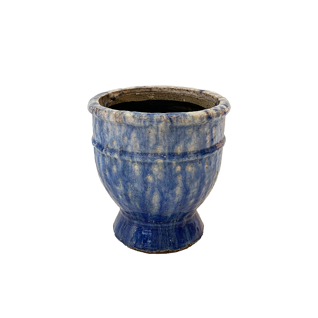 Vase Iridescent Blue