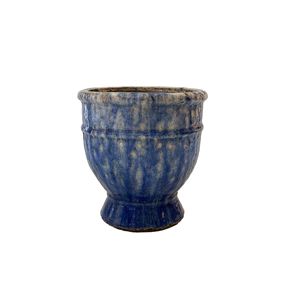 Vase Iridescent Blue
