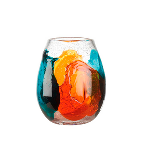 Vasos Coloridos em Vidro