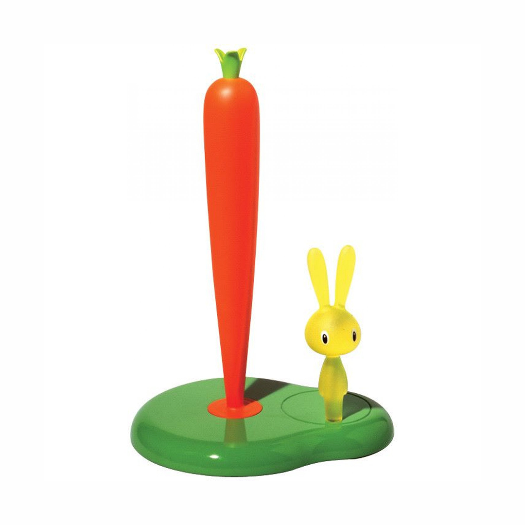 Bunny and Carrot Kitchen Roll Holder