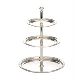 Silver Plated 3 Tier Plate