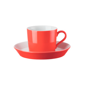 Mokka Coffee Cup with Tric Saucer